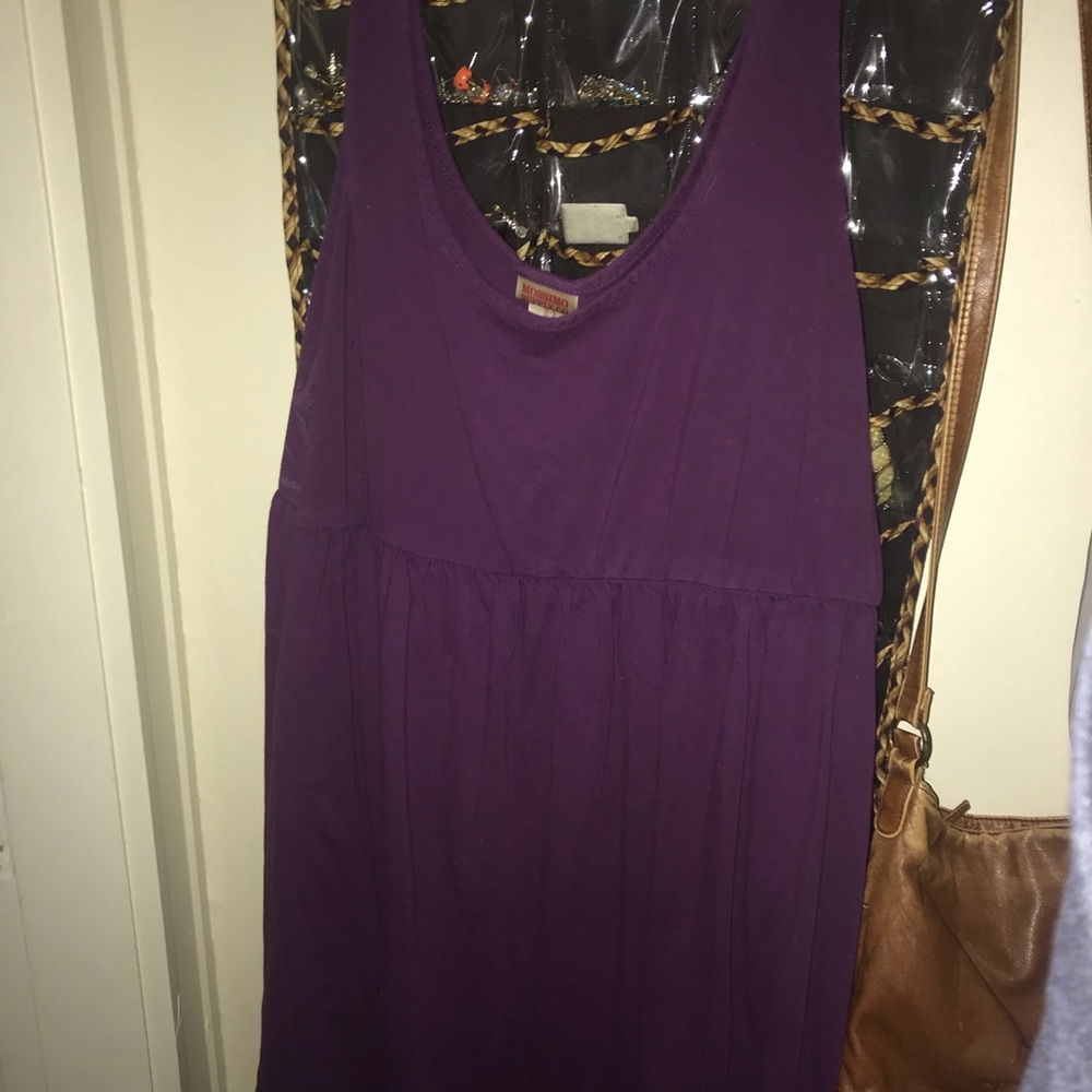 Purple tank top dress Target